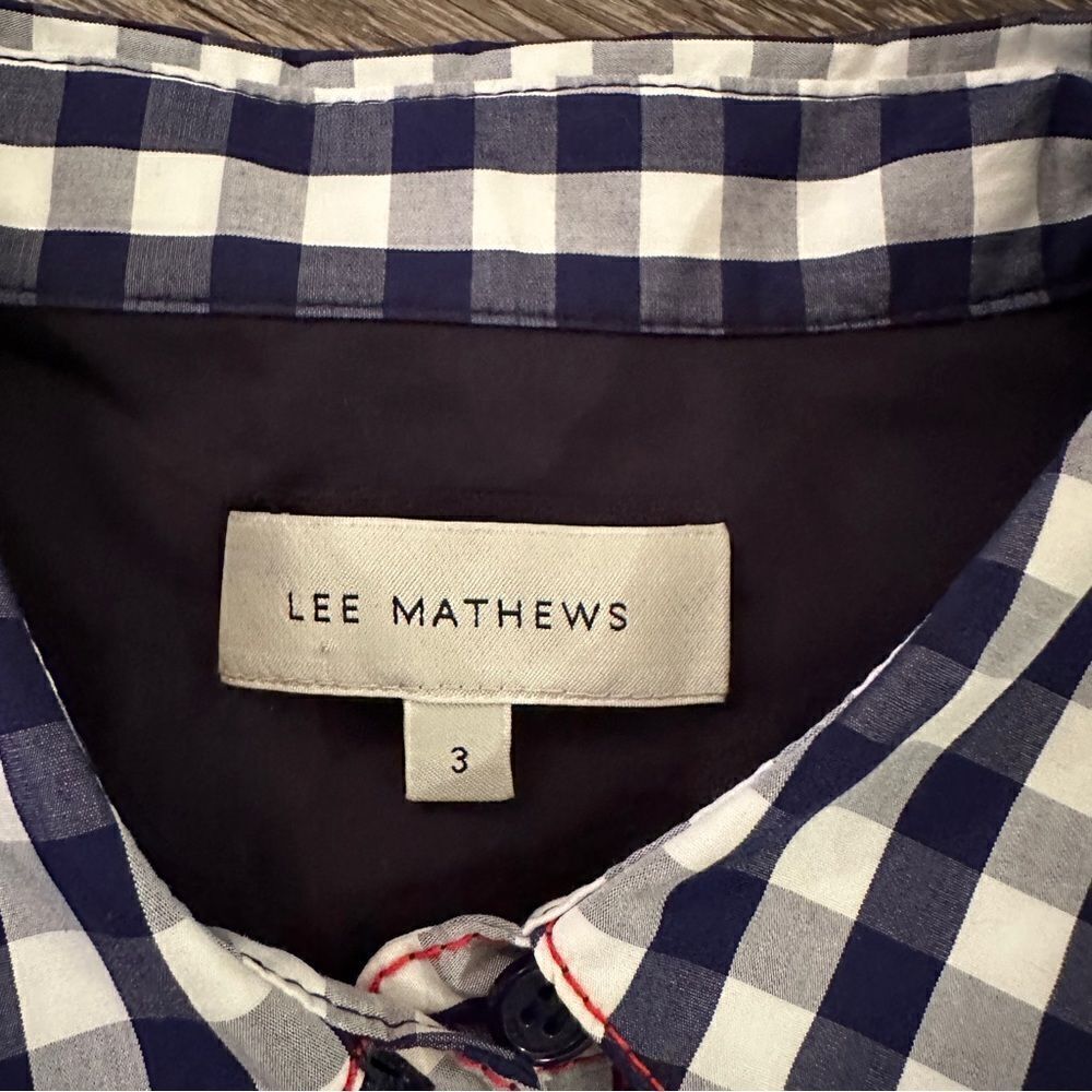 Lee Mathews Bessie Check Mini Dress - Picture 6 of 11